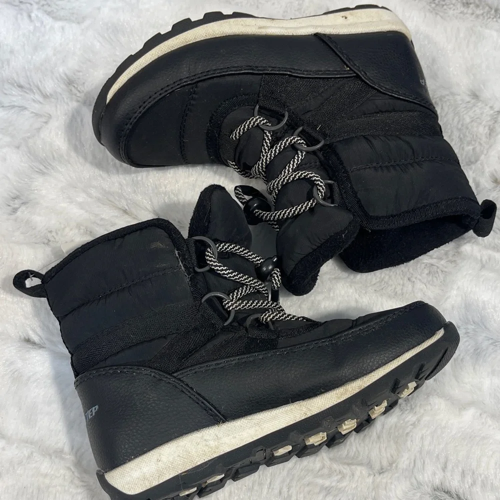 Weestep Kids Black Winter Boots toddler size 11